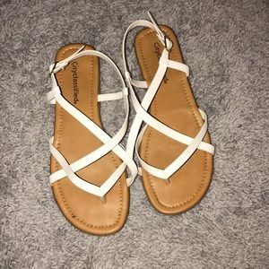 White Sandals